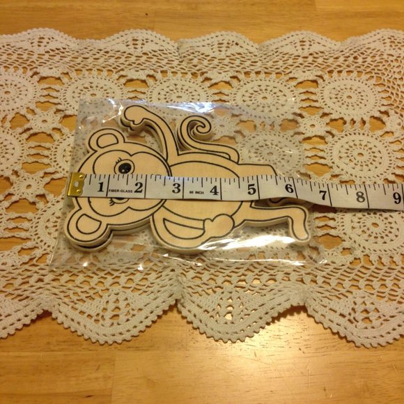 Craft Cut Outs - Monkeys - 33 pieces - Craft / Painting Wood Art - Picture 2 of 3